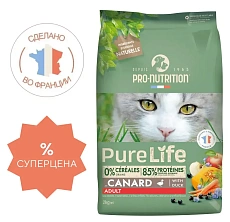 Flatazor Pure Life Adult Cat (Утка)